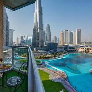 Durrani Homes - Luxe Living With Burj Khalifa And Fountain View - Third Without Partition Apartment